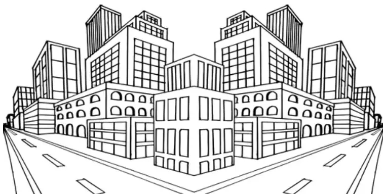 two-point perspective