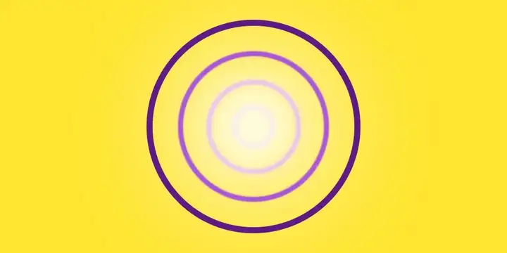 3d perspective circle