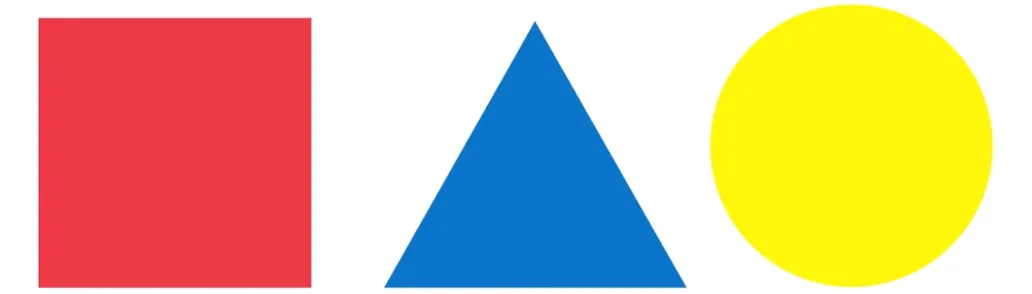 character basic shapes