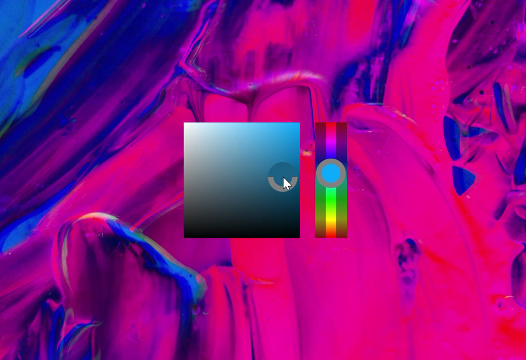 color picker in Photoshop