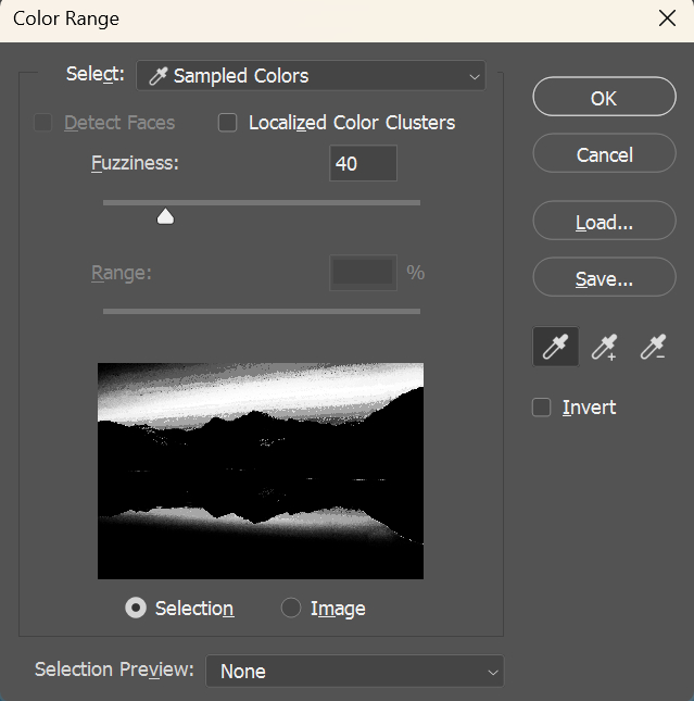 color range photoshop