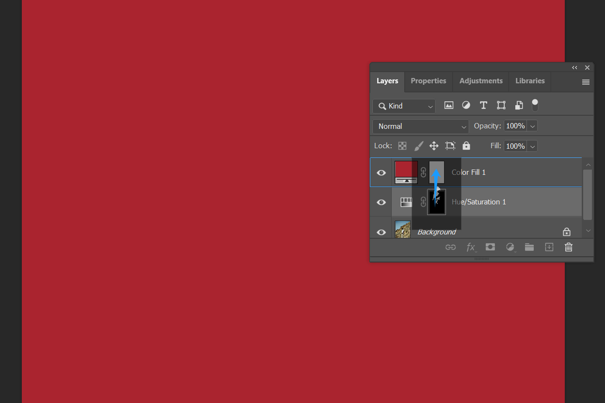 copy layer mask selection in Photoshop