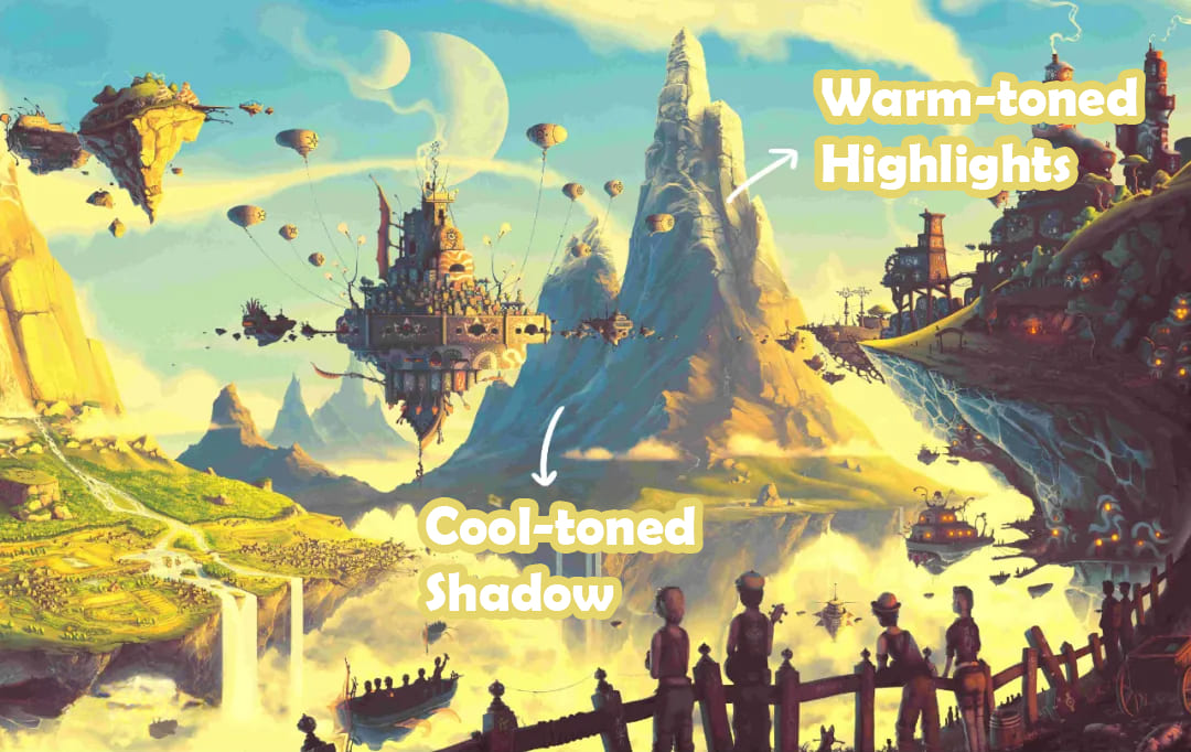 digital painting color palettes