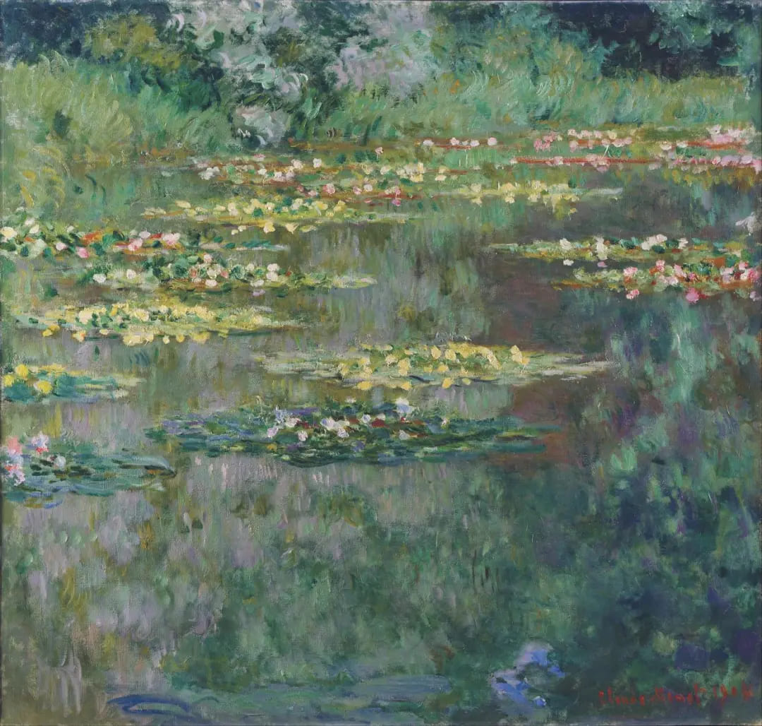 how monet paint