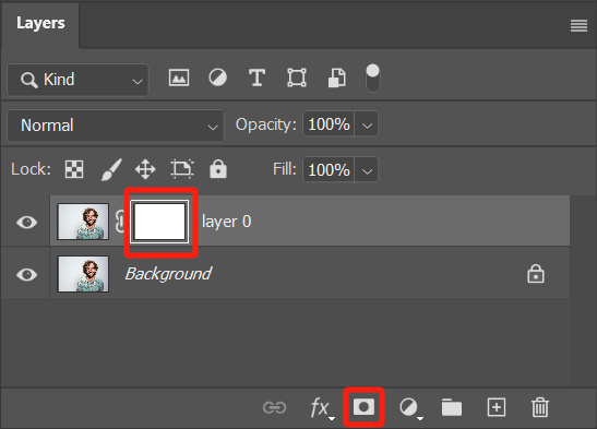 how to add layer mask Photoshop