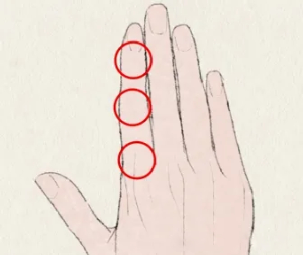 how to draw hand knuckle