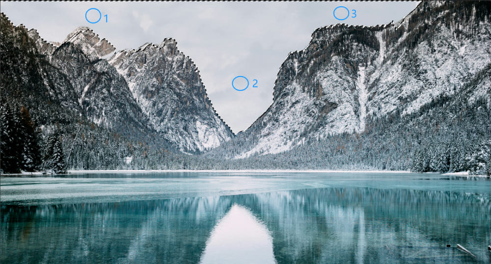 how to make selection in Photoshop