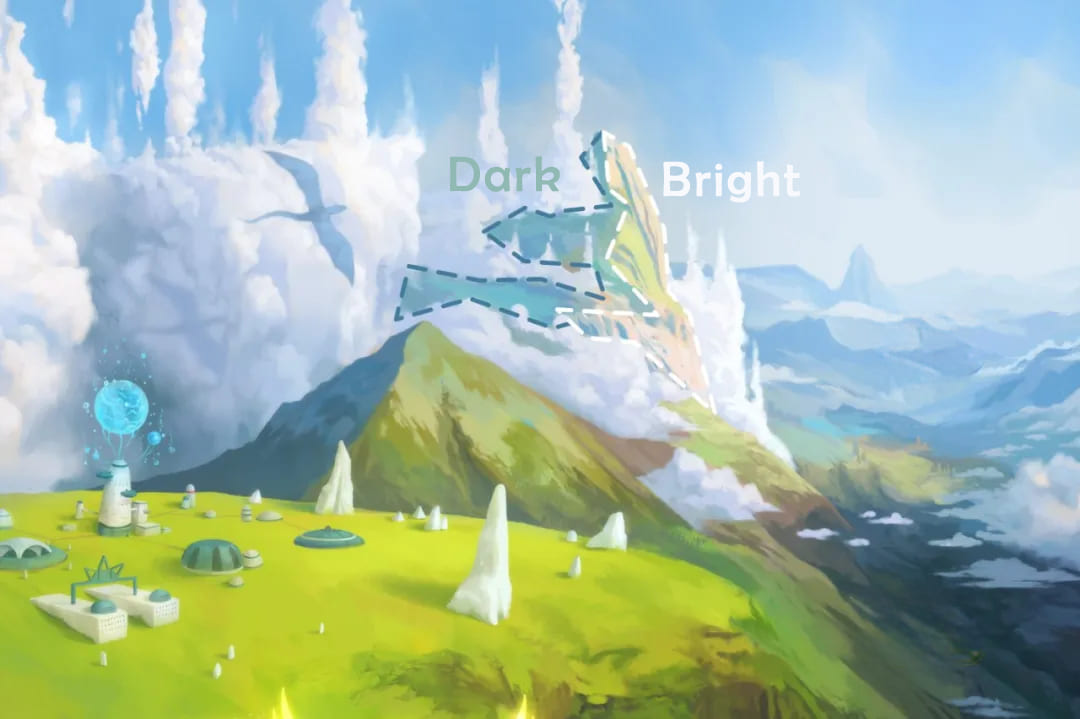 how to use atmospheric perspective in digital art