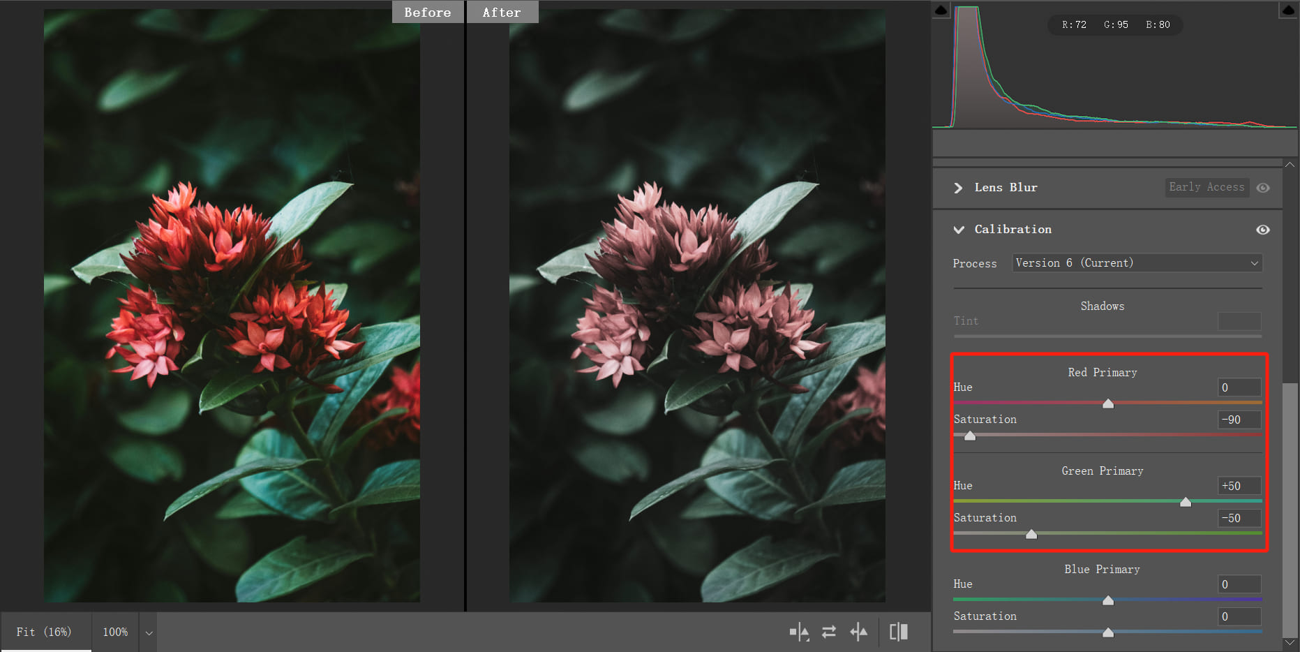 how to use Photoshop calibration tool