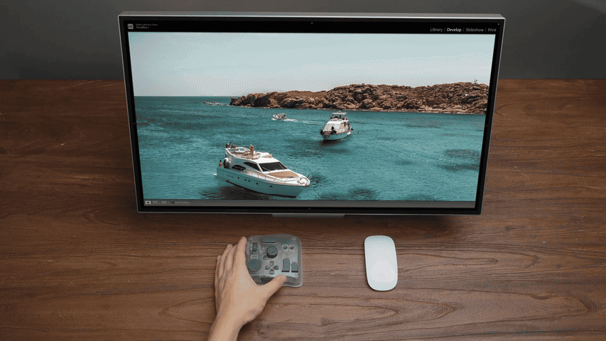 TourBox Dynamic Panel for Lightroom