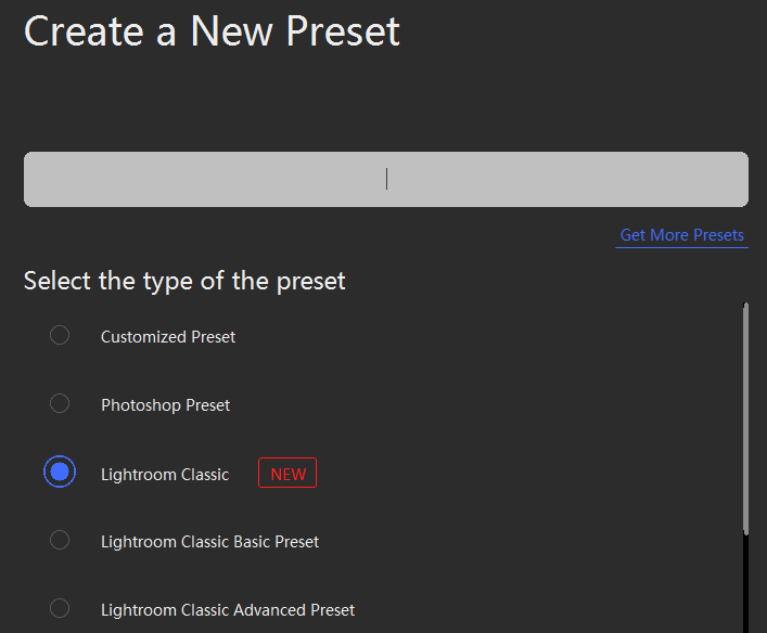 lightroom classic tourbox preset