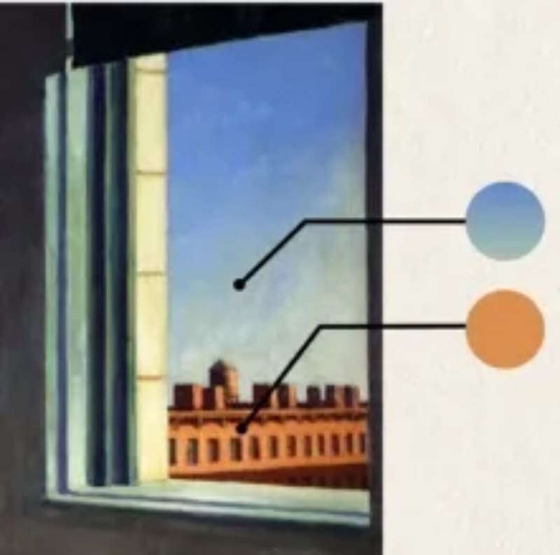 morning sun color selection