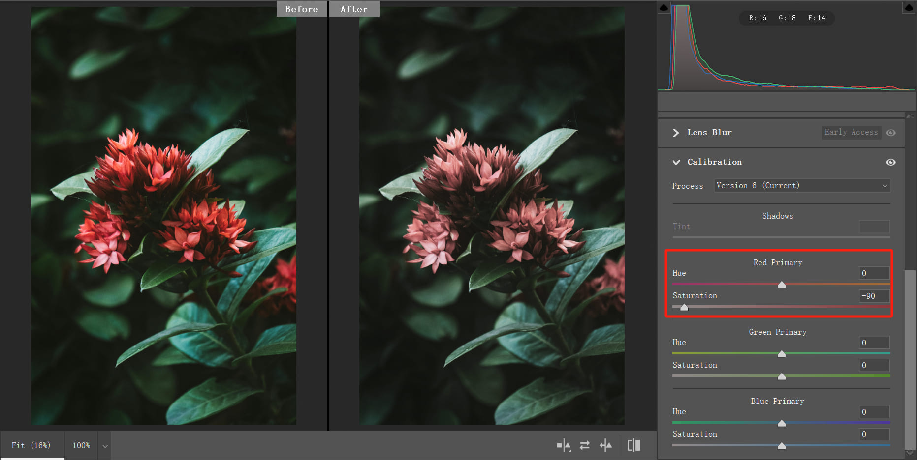 Photoshop Calibration tool