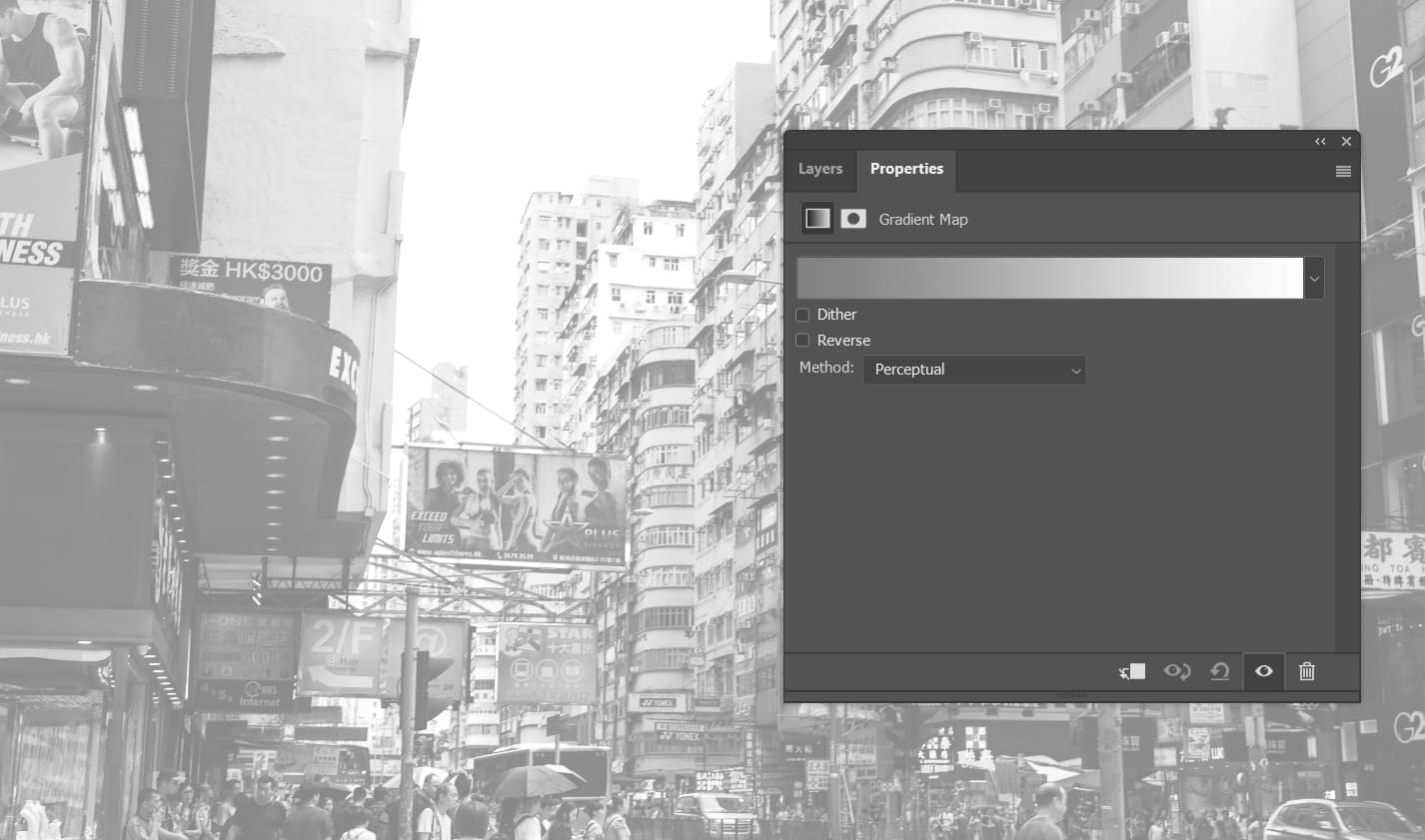 photoshop gradient map