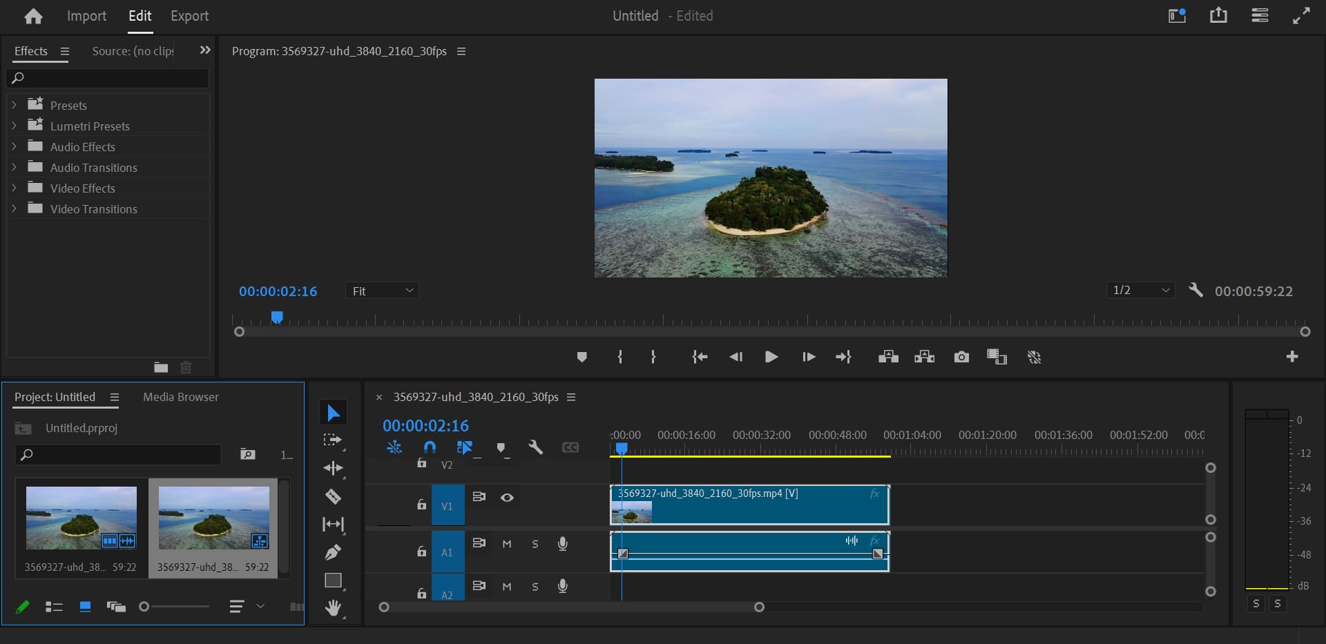 Premiere Pro video editor
