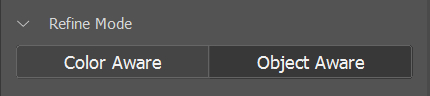 refine mode in Photoshop select and mask