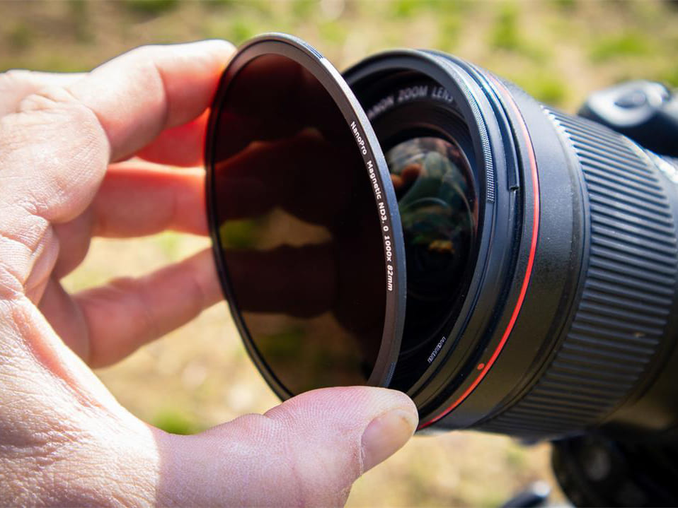 screw‑on ND filter