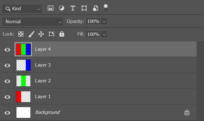 stamp visible layers in Photoshop