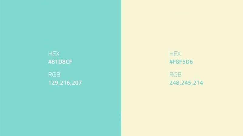 Tiffany Blue and Cream