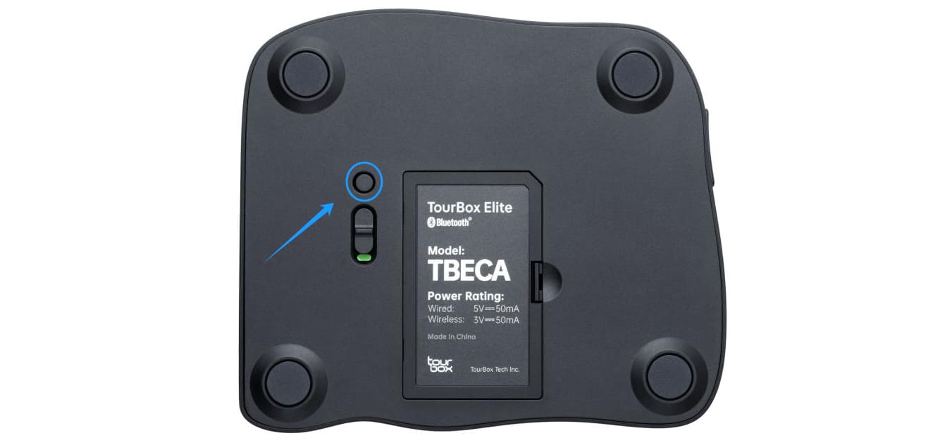 how tourbox switch bluetooth channel