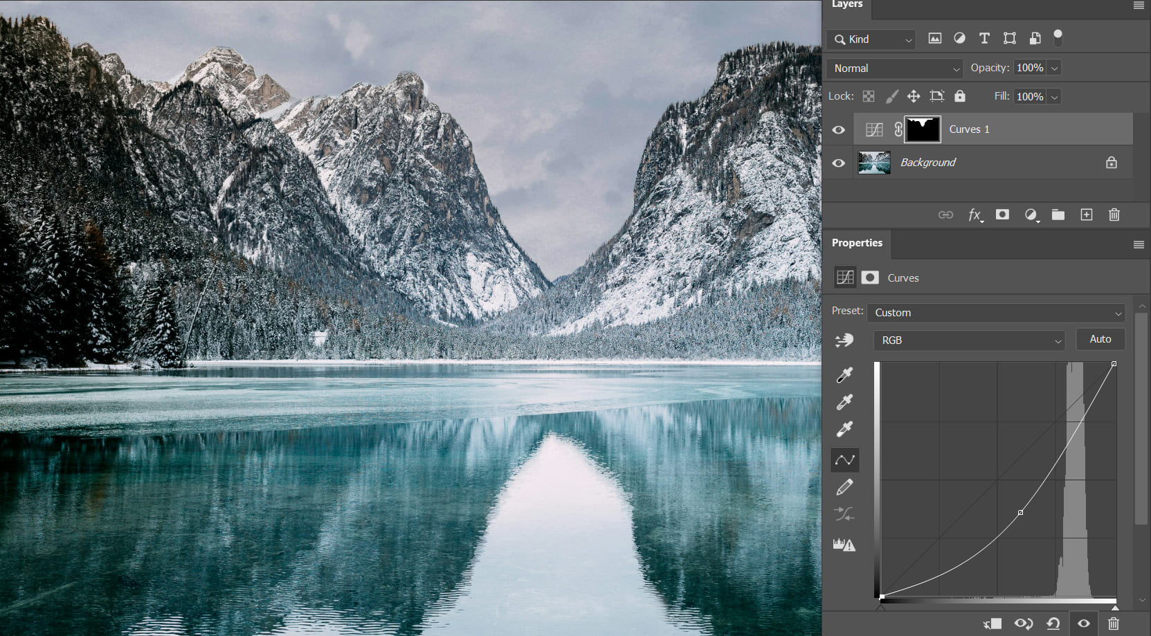 select and mask in local editing
