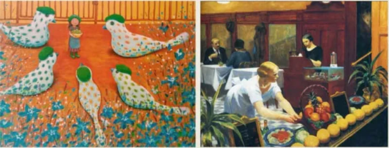 warm color temperature