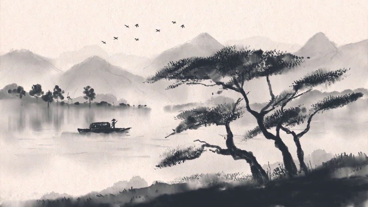 what is ink-wash painting